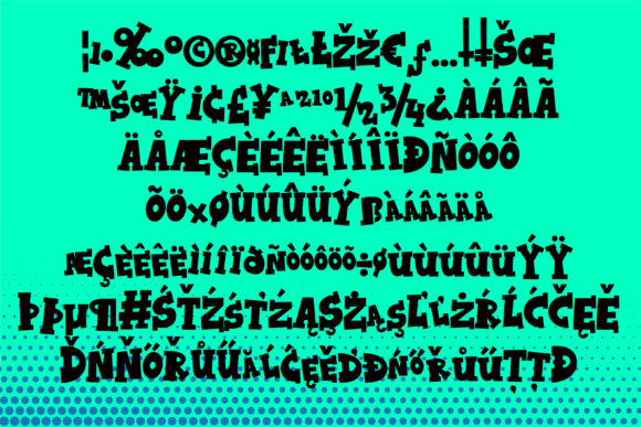 Kaboing Font font preview - 2