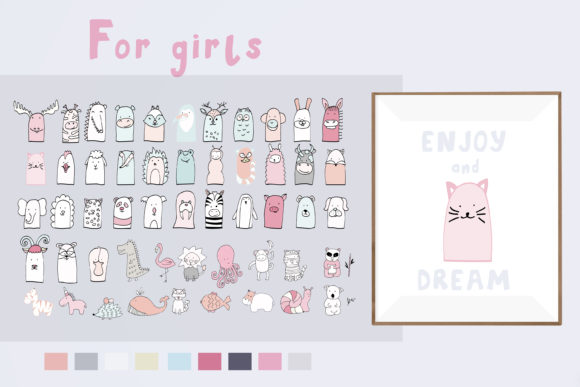 Kids' Room Font PNG with transparent background - Preview 2