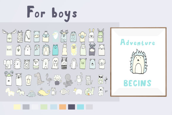 Kids' Room Font PNG with transparent background - Preview 3