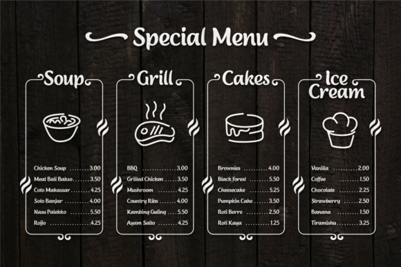 Lambola Font PNG with transparent background - Preview 3
