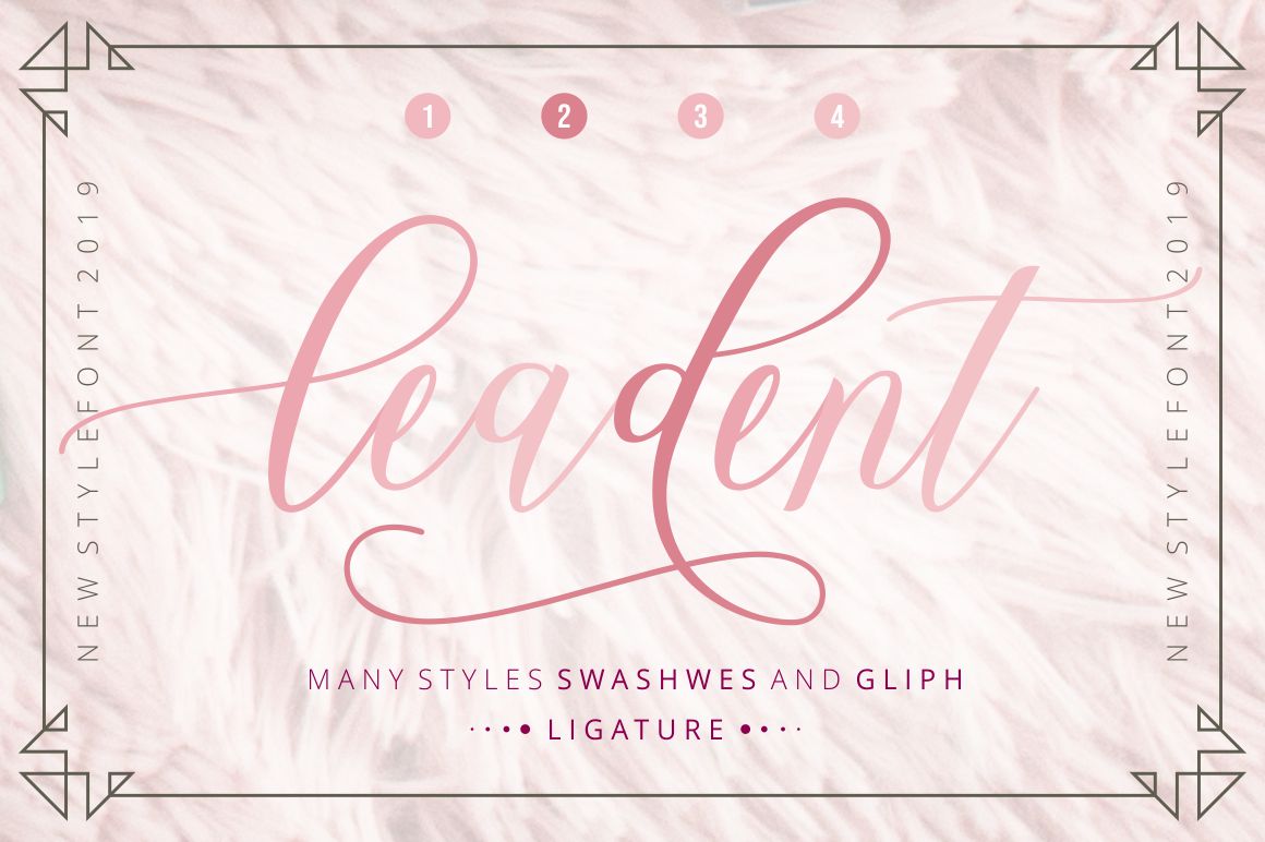 Lebbad Script Font Leadent Script Font by Musafir LAB · Creative Fabrica