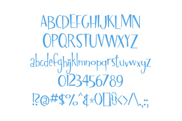 Lemon Drop Font PNG with transparent background - Preview 1