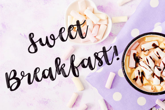 Love Purple Font PNG with transparent background - Preview 3