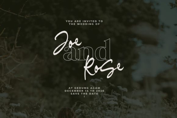 Madigel Font PNG with transparent background - Preview 4