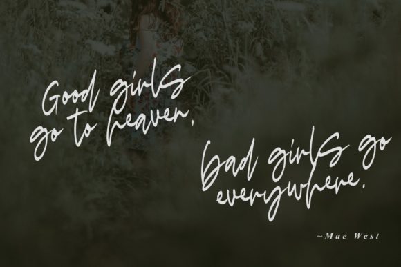 Madigel Font PNG with transparent background - Preview 6