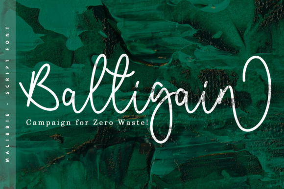 Malibbie Font PNG with transparent background - Preview 5