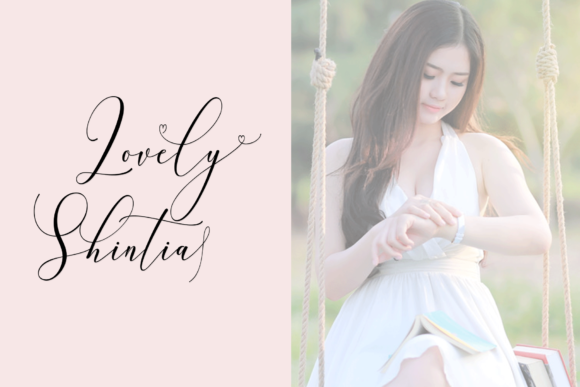 Mellanie! Font PNG with transparent background - Preview 3