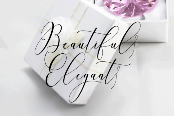 Mellanie! Font PNG with transparent background - Preview 4