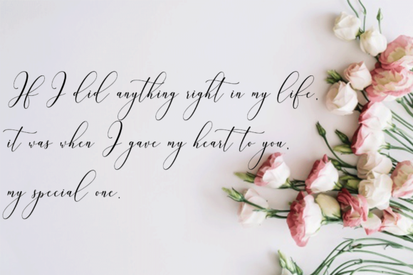 Mellanie! Font PNG with transparent background - Preview 6