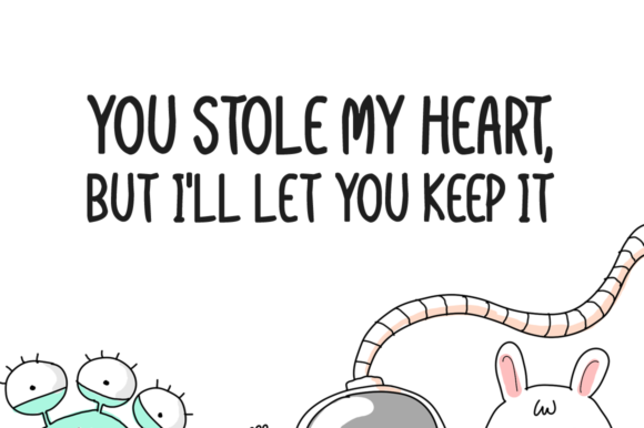 Miracle Happens Font PNG with transparent background - Preview 1