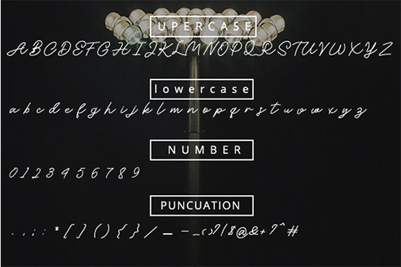 Moelya Font PNG with transparent background - Preview 2