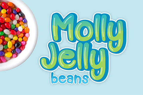 Muffin Cake Font PNG with transparent background - Preview 1