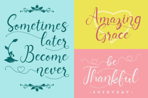 Nurul Font PNG with transparent background - Preview 2