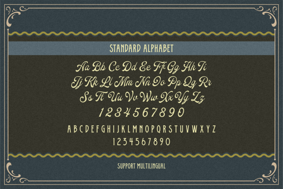 Oldy Beany Duo Font PNG with transparent background - Preview 6