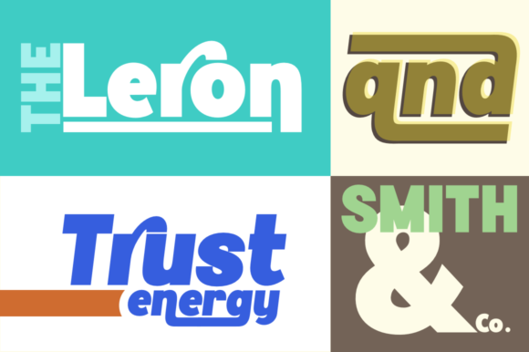Palestra Font PNG with transparent background - Preview 5
