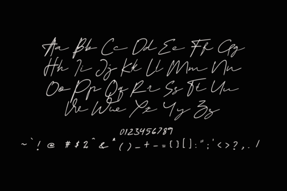 Prettigel Font font preview - 3
