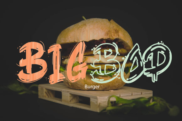 Ragsy Font PNG with transparent background - Preview 2