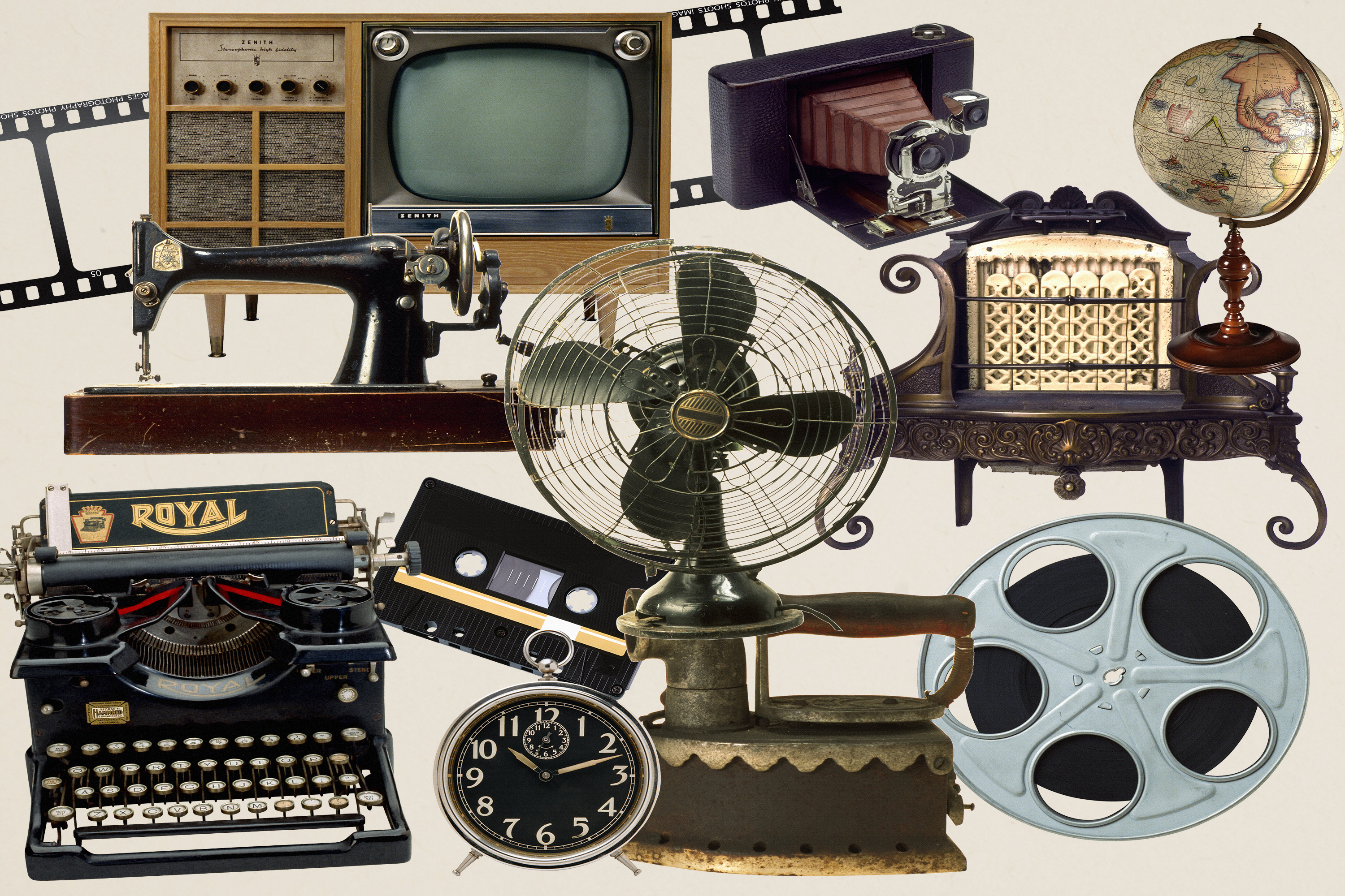 Retro Style Clipart