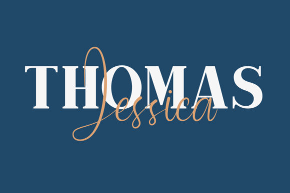 Rosis & Ballroom Font PNG with transparent background - Preview 2