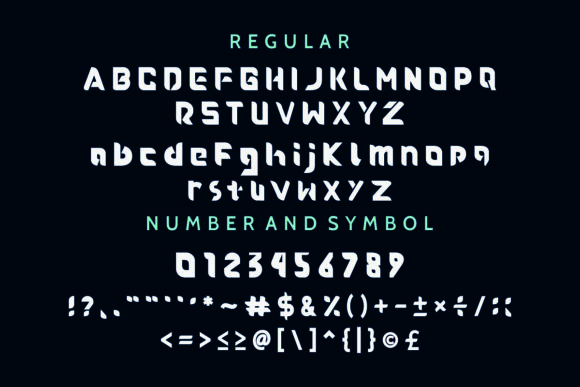 Roundfra Font PNG with transparent background - Preview 3