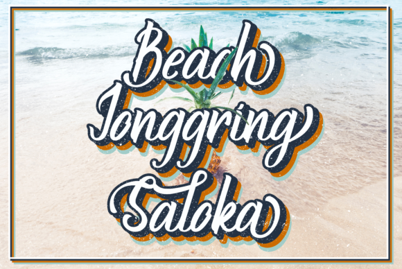Sagne Font PNG with transparent background - Preview 3