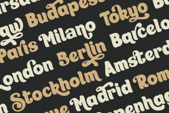 Sanremo Font PNG with transparent background - Preview 4