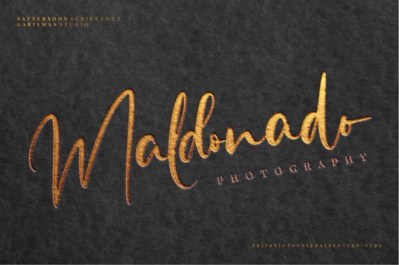 Sattersoon Font PNG with transparent background - Preview 3