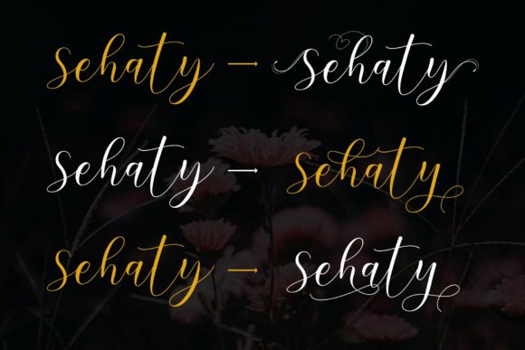 Sehaty Font PNG with transparent background - Preview 1