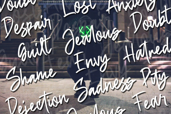 Sethidy Font PNG with transparent background - Preview 1