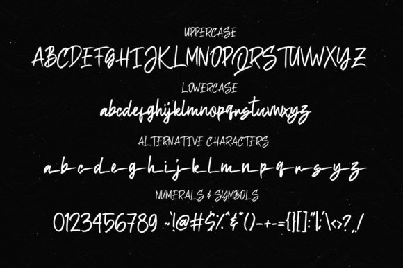 Sethidy Font PNG with transparent background - Preview 6