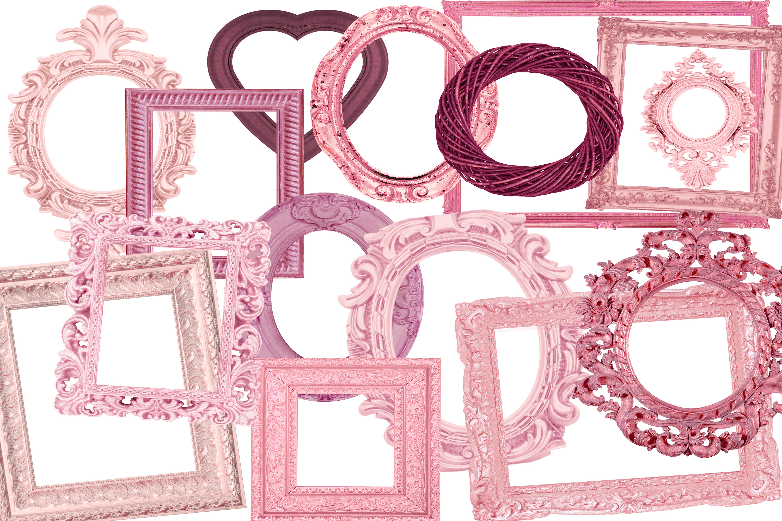 Vintage Pink Frames