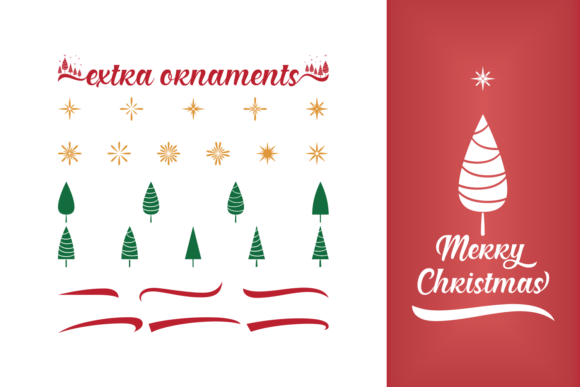 Christmas Present Duo Font - Preview 2