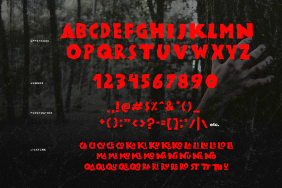 Darkflow Font - Preview 3