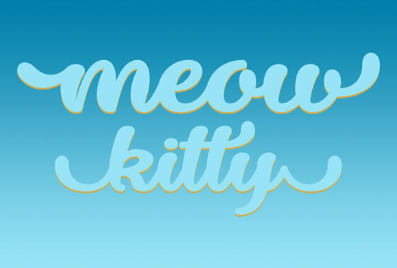 Dillon the Cat Font - Preview 4