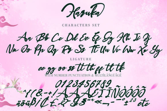 Haruka Font - Preview 3