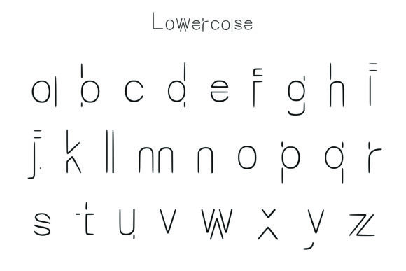 Inside out Font PNG with transparent background - Preview 3
