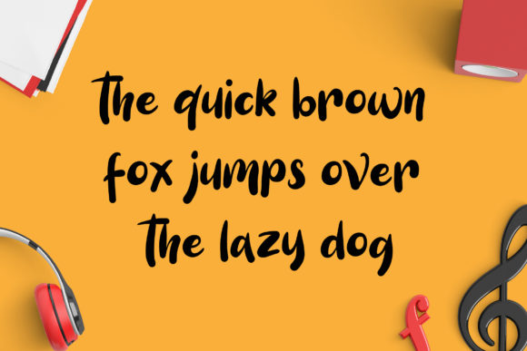 Olismore Font PNG with transparent background - Preview 4