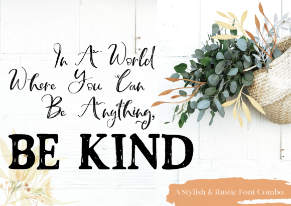 Rustic Barnyard Font PNG with transparent background - Preview 2