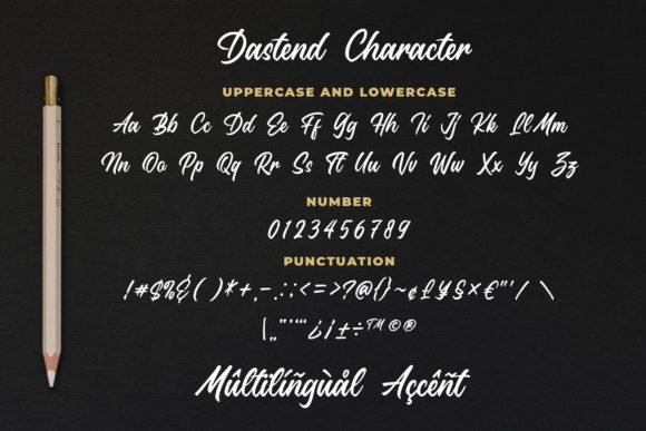 Dastend Font - Preview 2