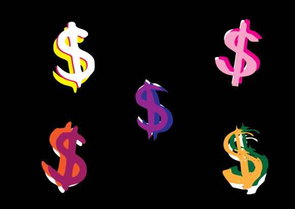 BM Graphics - Dollar Symbols Font - Preview 2
