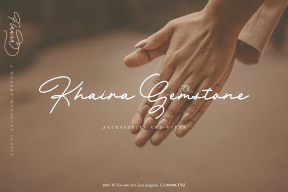 Flaura Font - Preview 2