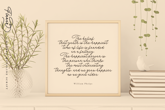 Flaura Font - Preview 4
