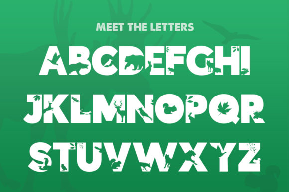 Forest Font - Preview 1