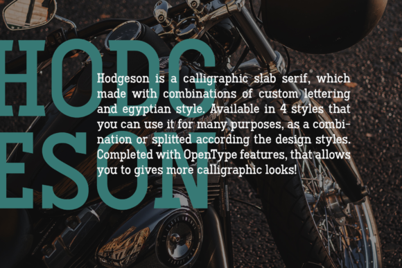 Hodgeson Font PNG with transparent background - Preview 5