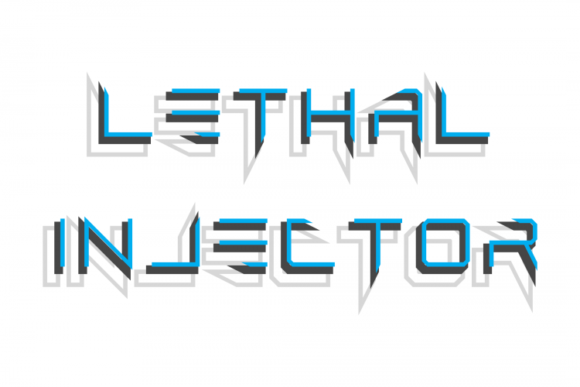Lethal Injector Font PNG with transparent background - Preview 3