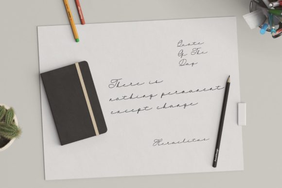 Retta Font PNG with transparent background - Preview 4