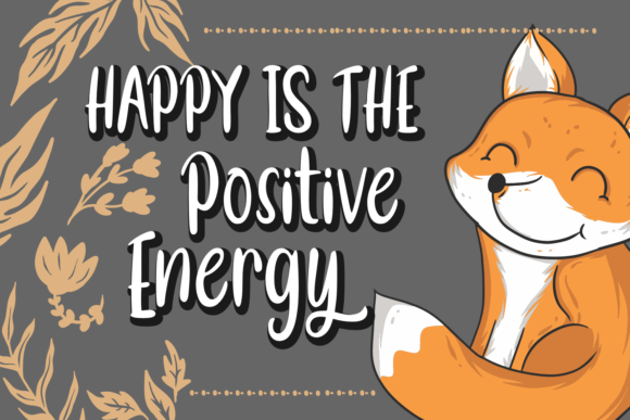 Roxy Foxy Font PNG with transparent background - Preview 2