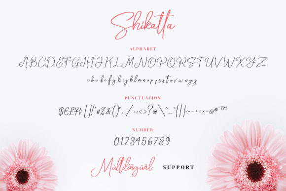 Shikatta Font PNG with transparent background - Preview 4