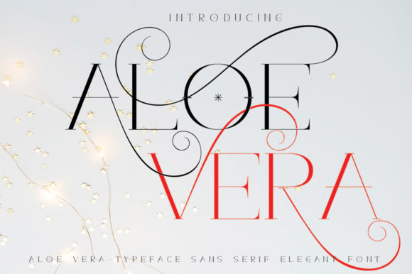 Aloe Vera Font - Preview 1