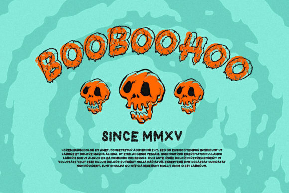 Dead Slime Font - Preview 6